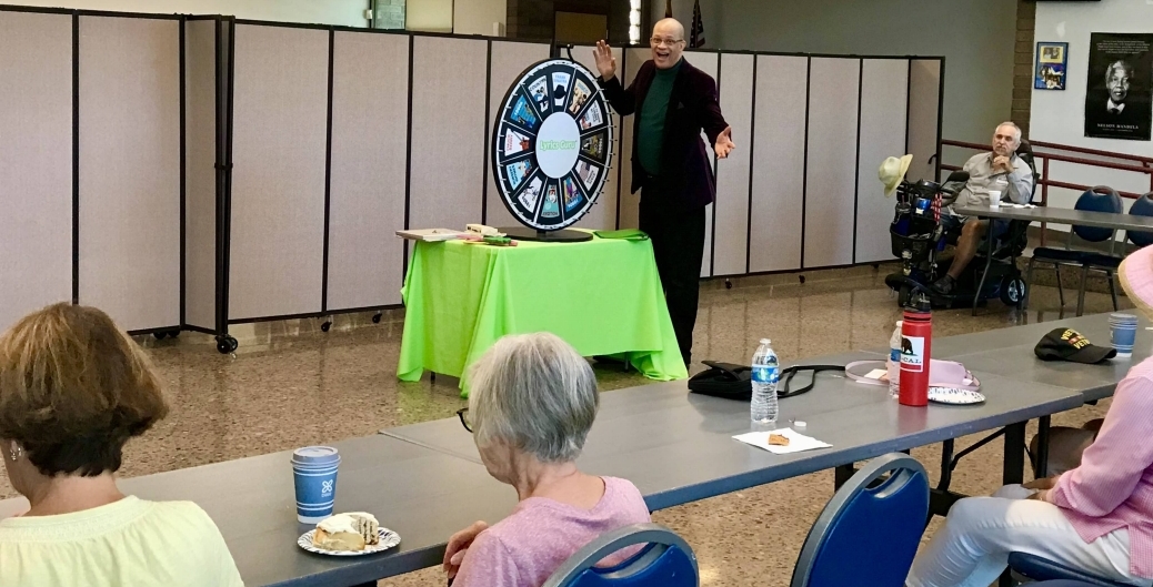 Lyrics Guru Game Show at Devonshire Senior Center in Phoenix, AZ