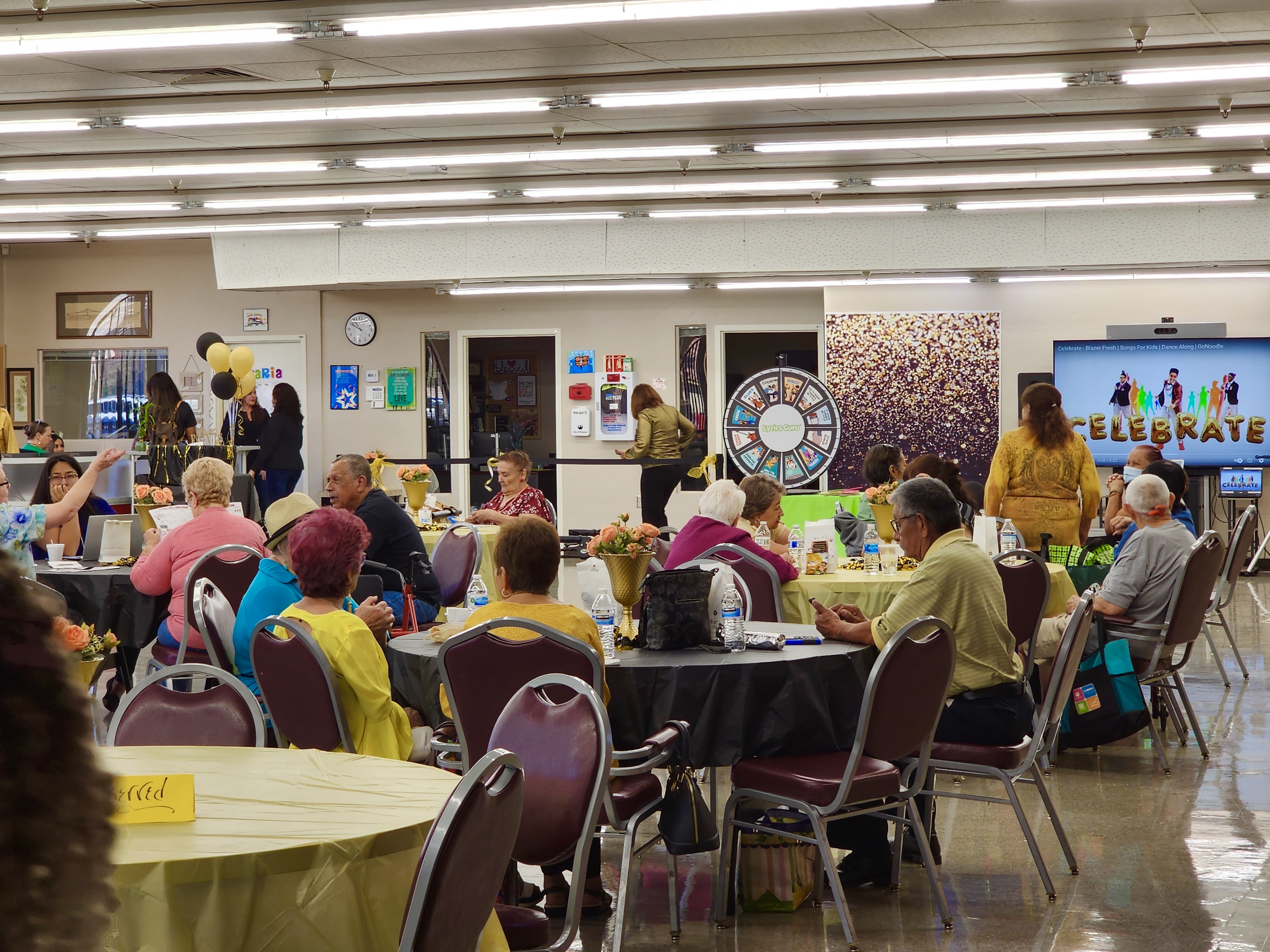 Lyrics Guru Game Show at Senior Opportunities West in Phoenix, AZ